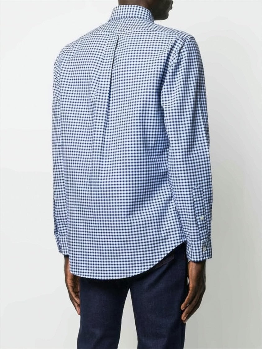 Classic Gingham Check Long-Sleeve Shirt