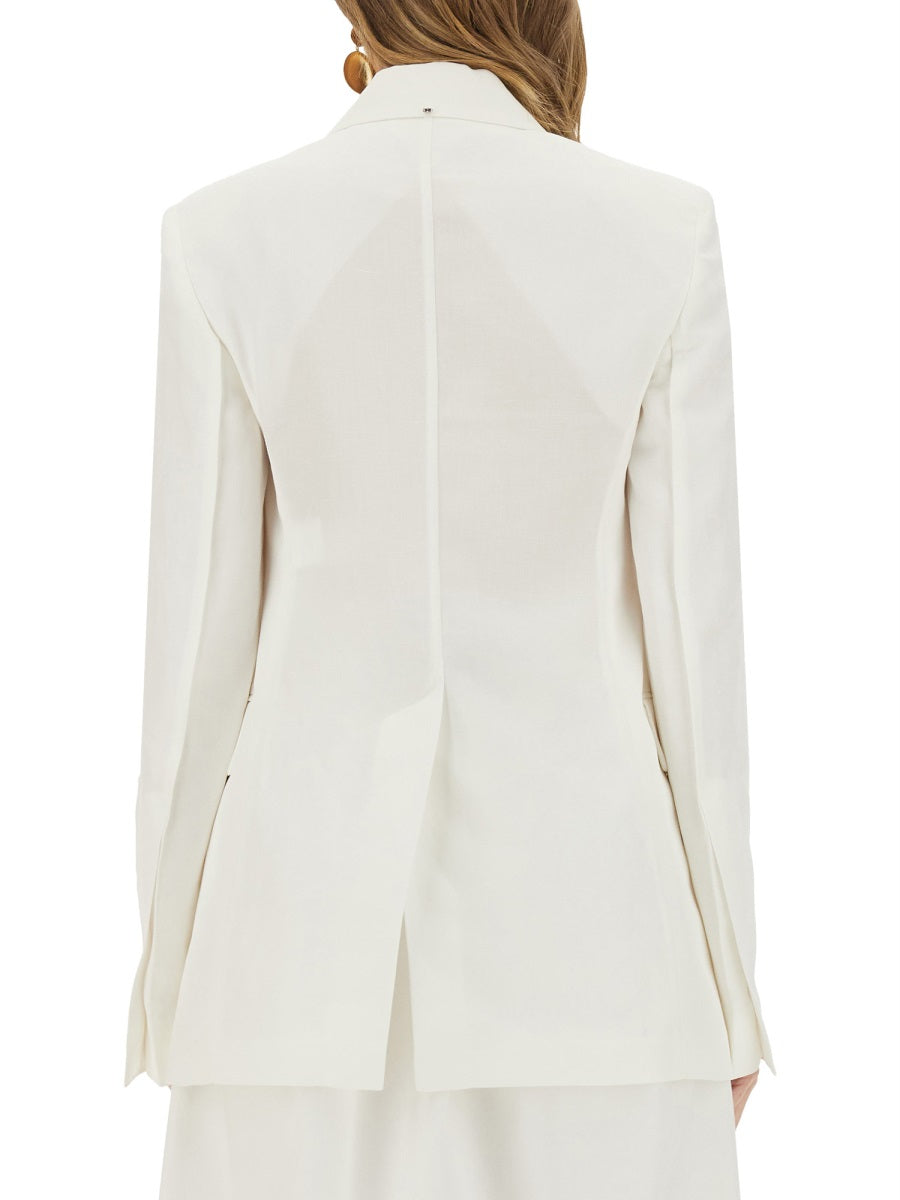 Structured Slim Fit Jacket With Tailored Silhouette