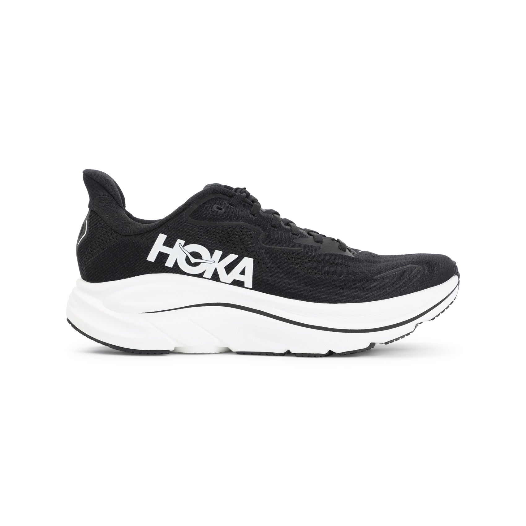 Black Jacquard Knit Sneakers with Reflective Details and MetaRocker Technology