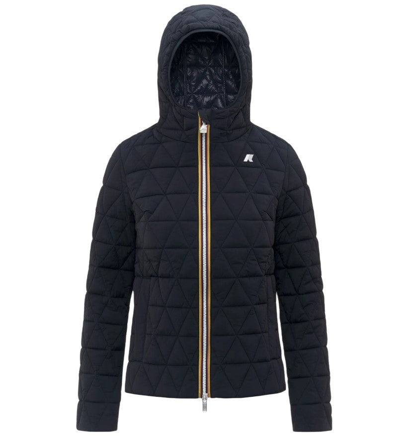 Lil Diamond Quilted Hooded Jacket