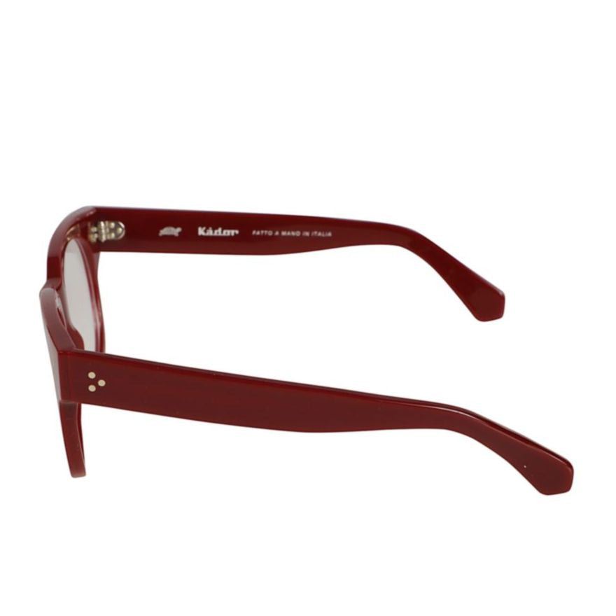 Hampton Bold Rectangular Frame Eyeglasses with Glossy Finish