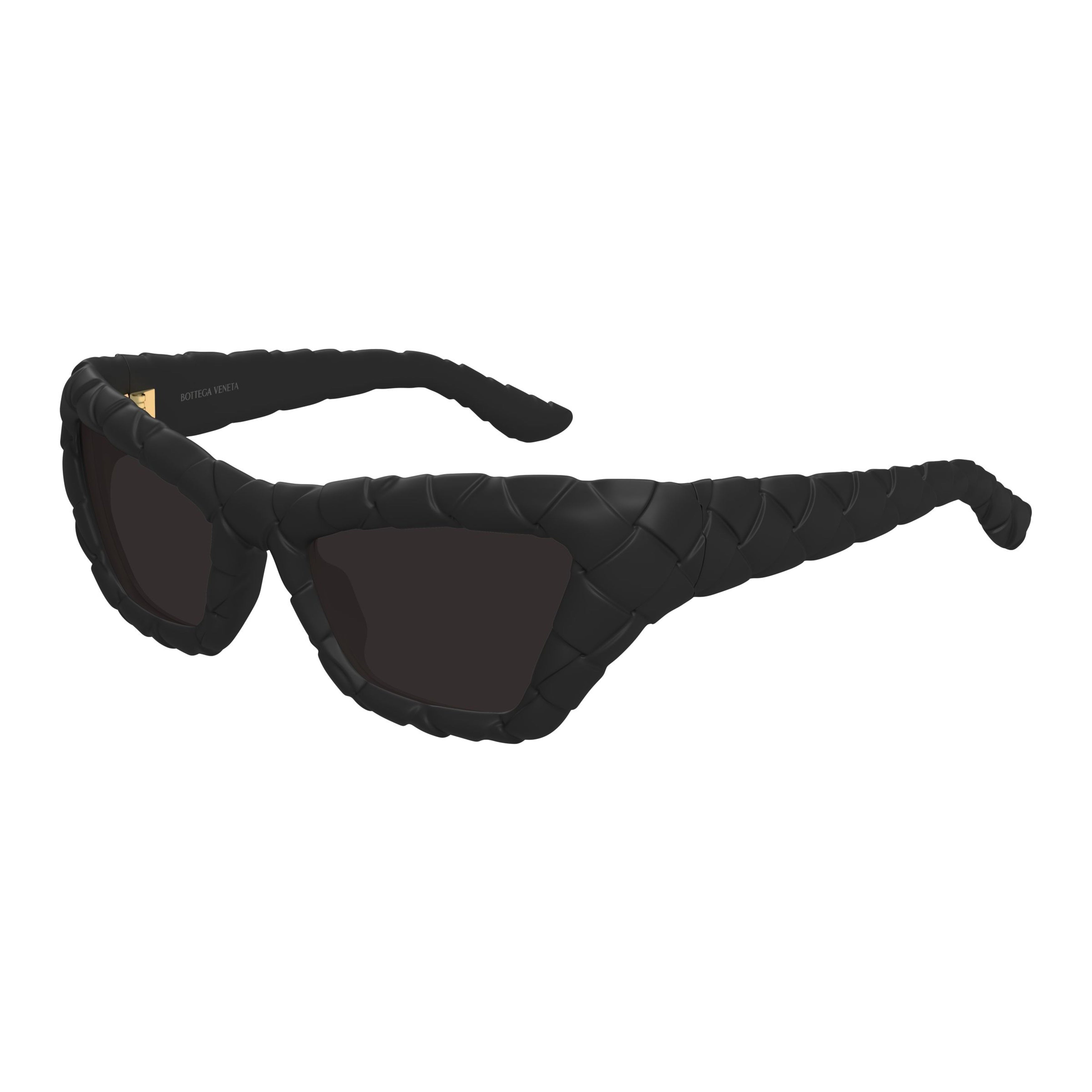 Bv1438s Padded Quilted Oversized Cat-Eye Sunglasses