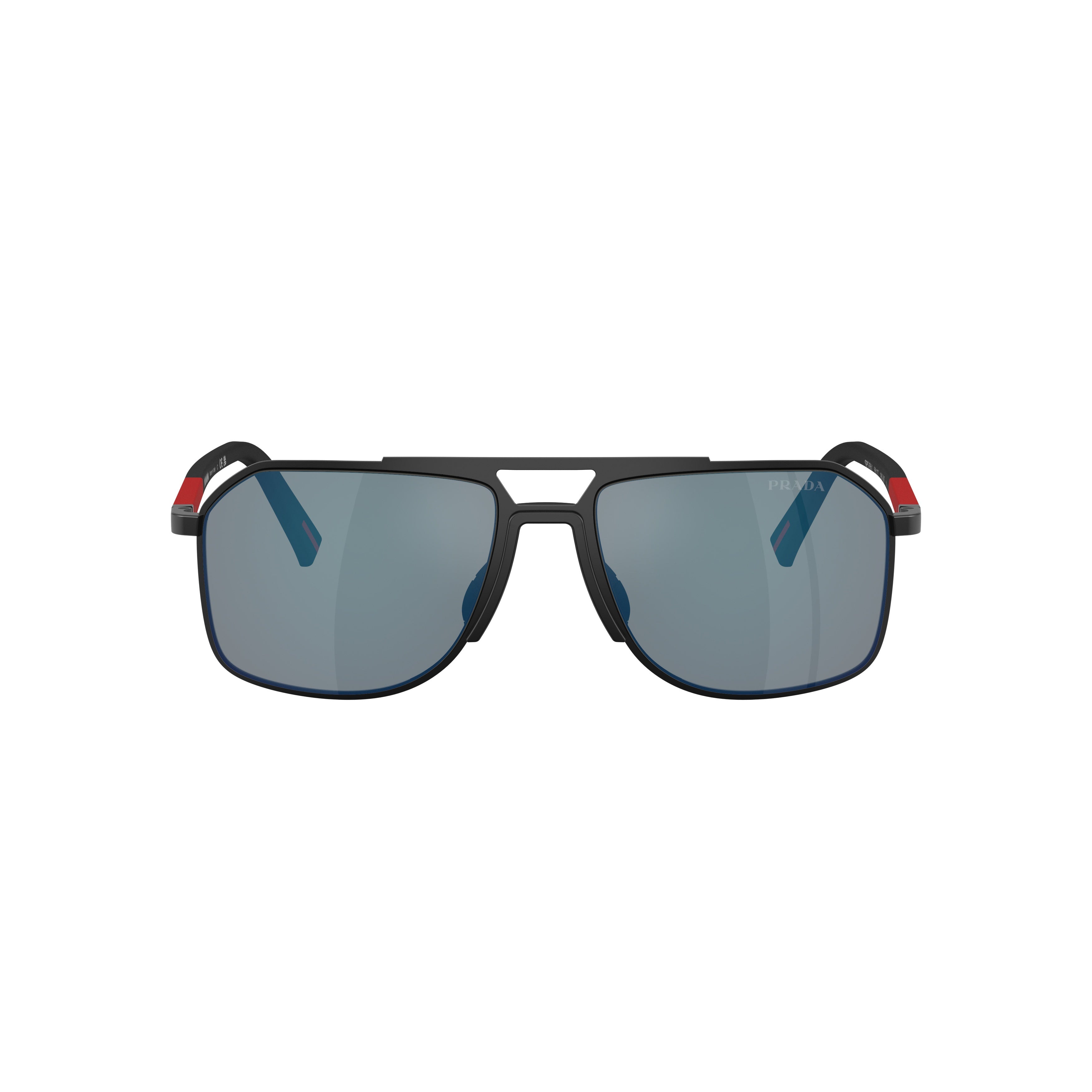 0ps B51s Double Bridge Metal Sunglasses
