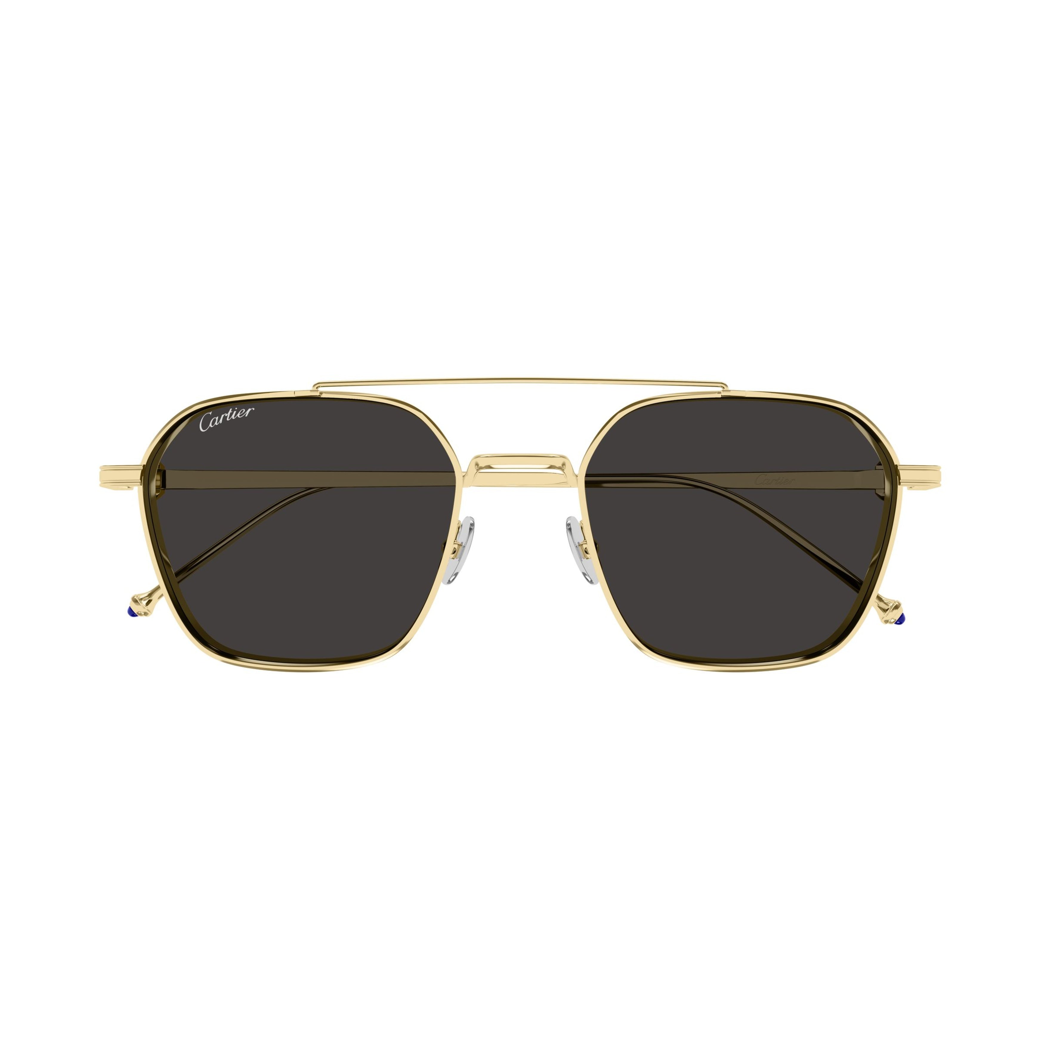 Ct0618s Geometric Gold-tone Metal Sunglasses
