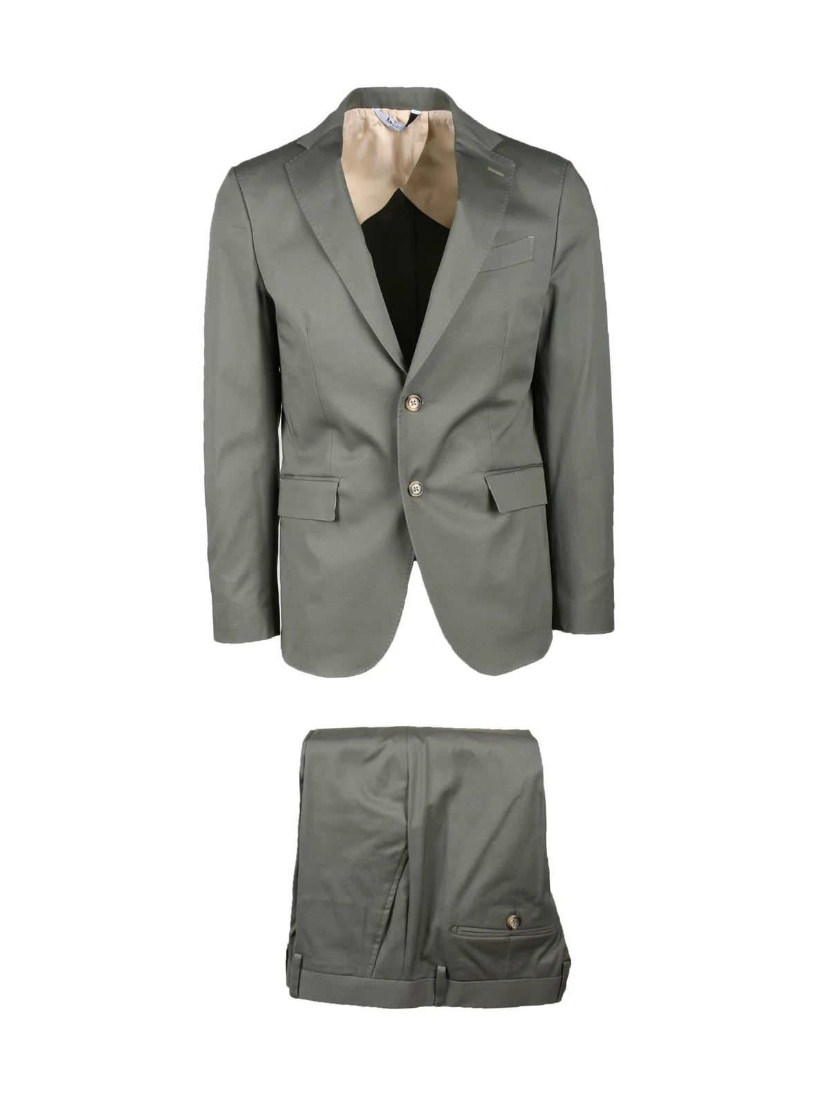 Sage Green Virgin Wool Suit