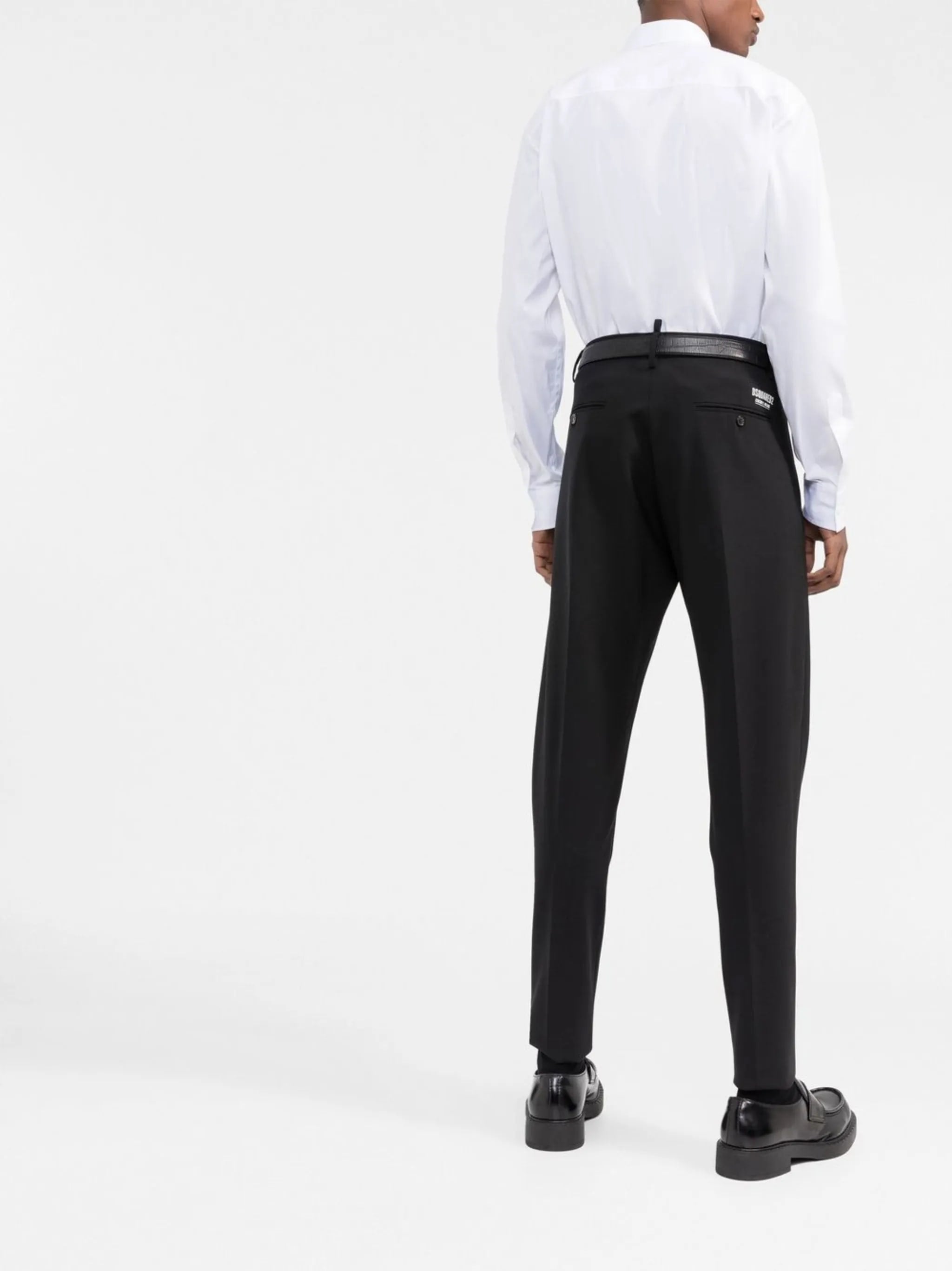 Relax Dan White Cotton Pointed Shirt
