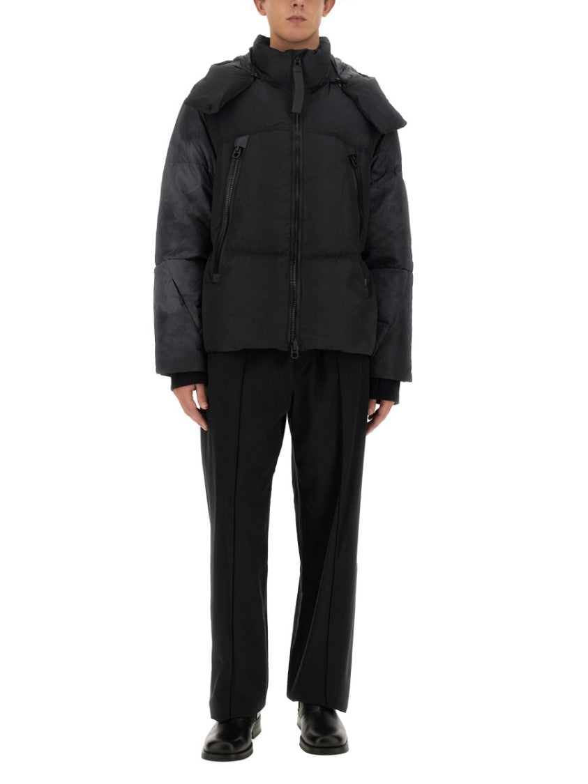 Puffy Black Oversized Jacket
