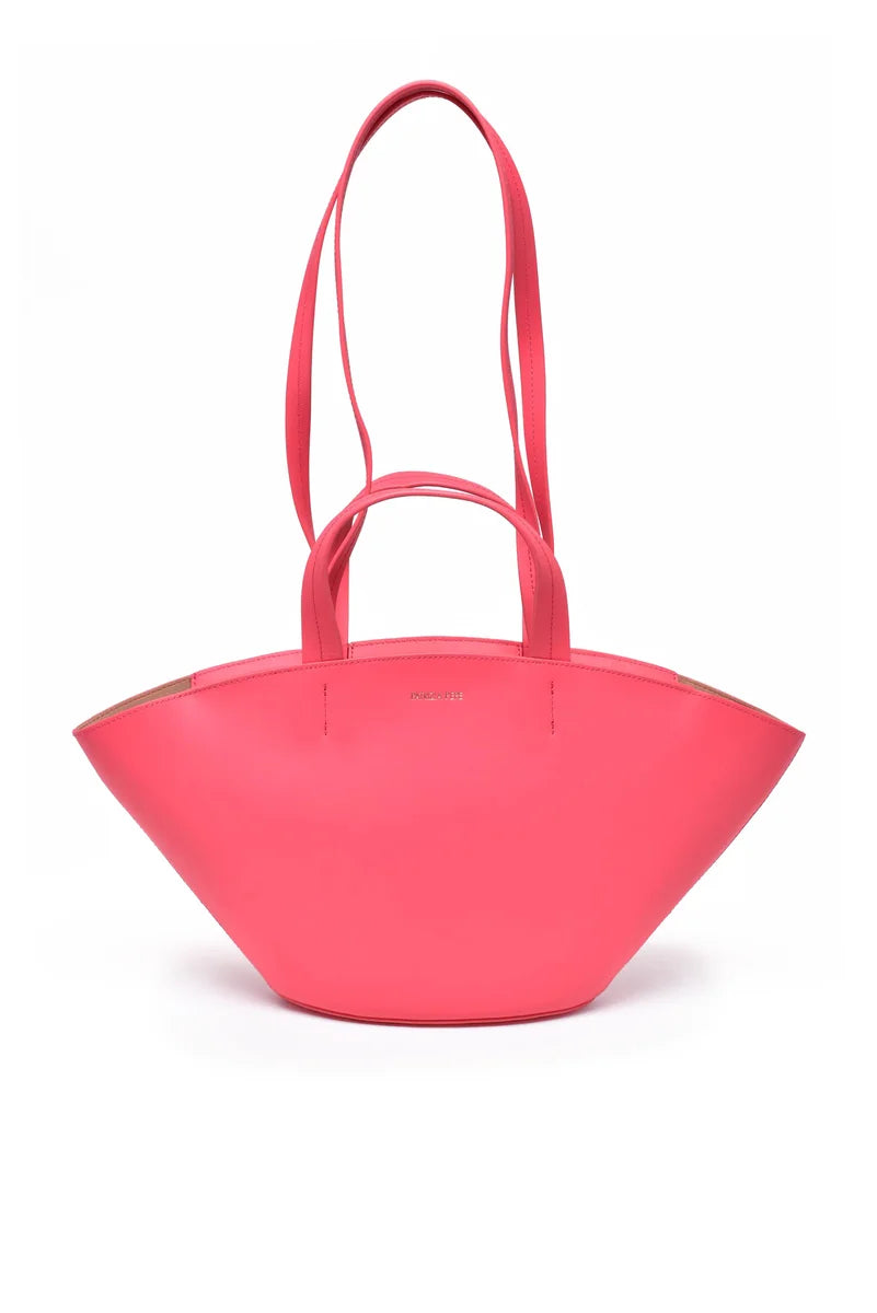 Shoulder Bag Leather - Fuchsia