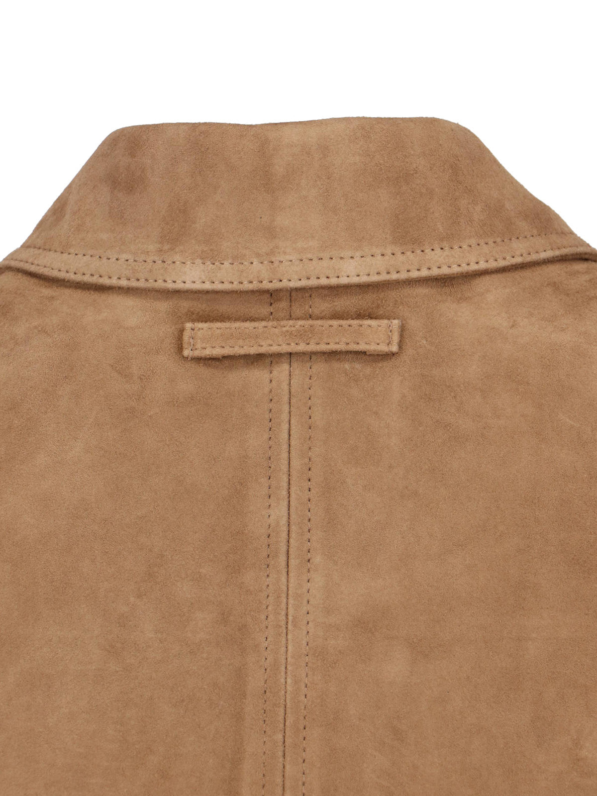 Brown Goat Suede Jacket