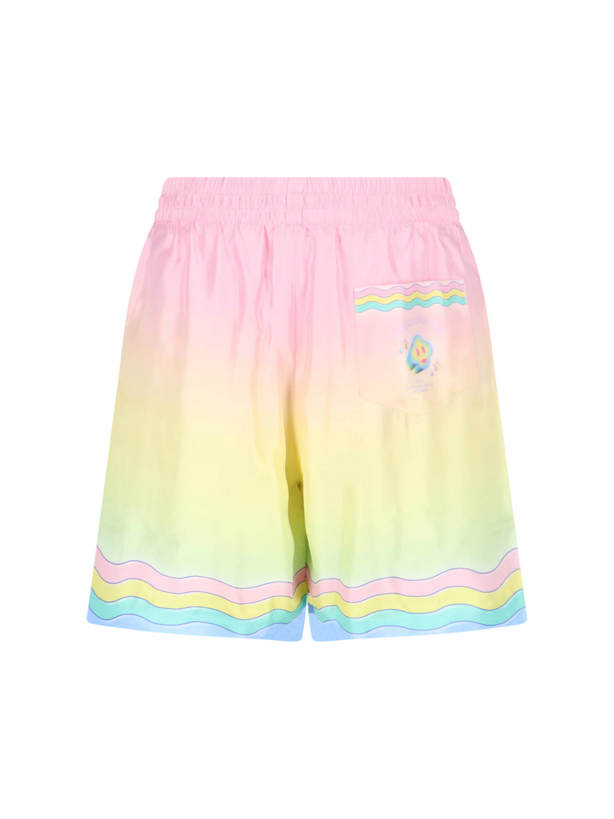 Multicolor For The Love Of Dance Silk Shorts