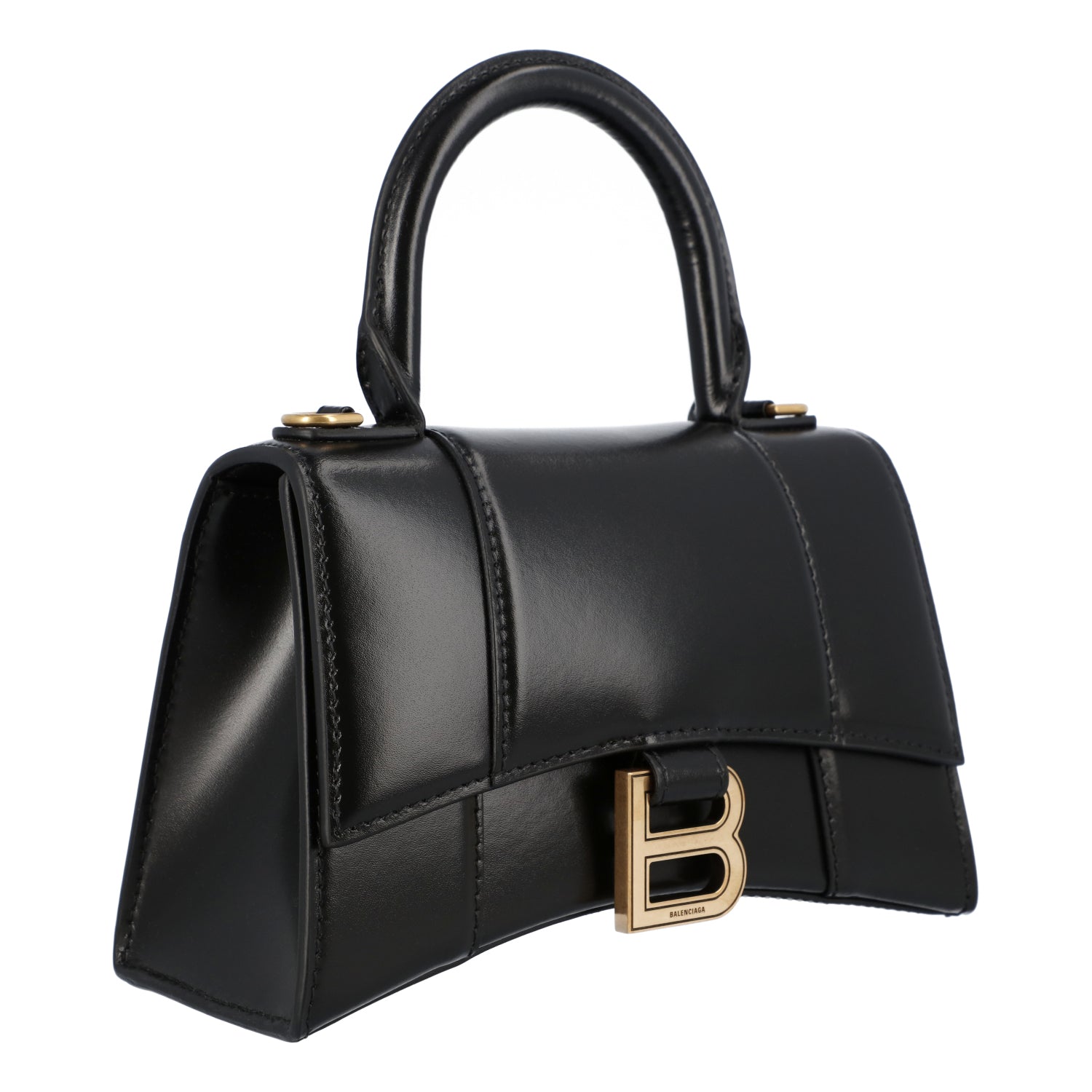 Black Hourglass Xs Handbag