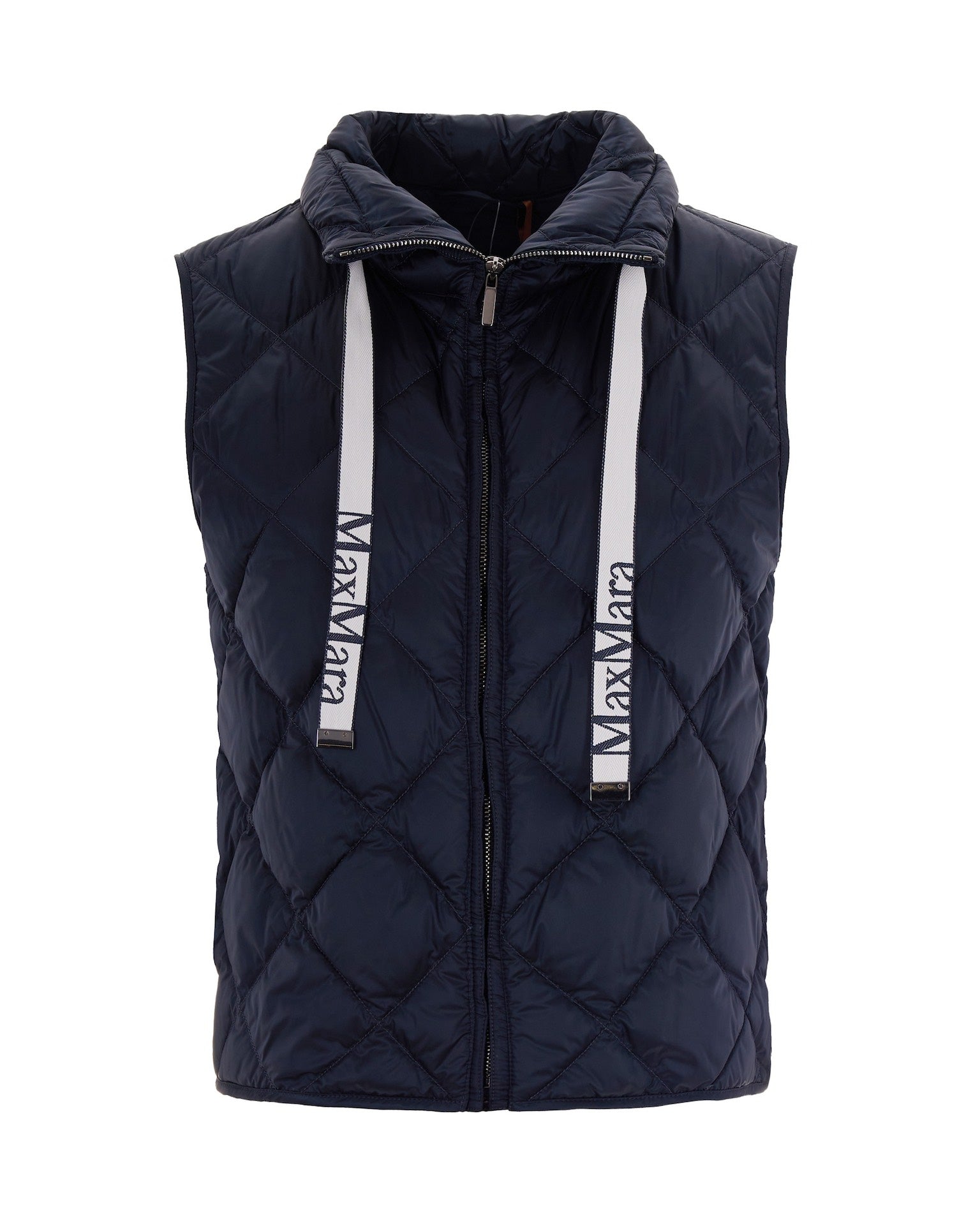 Night Blue Quilted Gilet