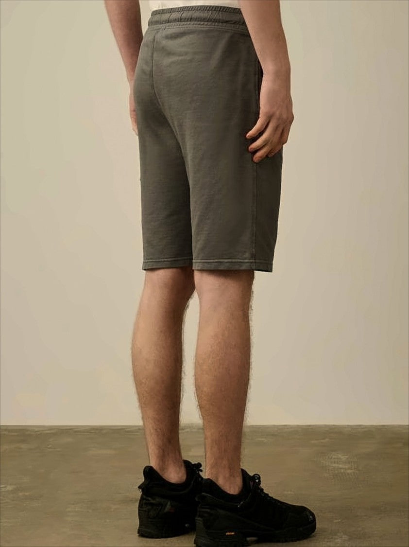 Relaxed Fit Cargo Shorts with Elastic Waistband