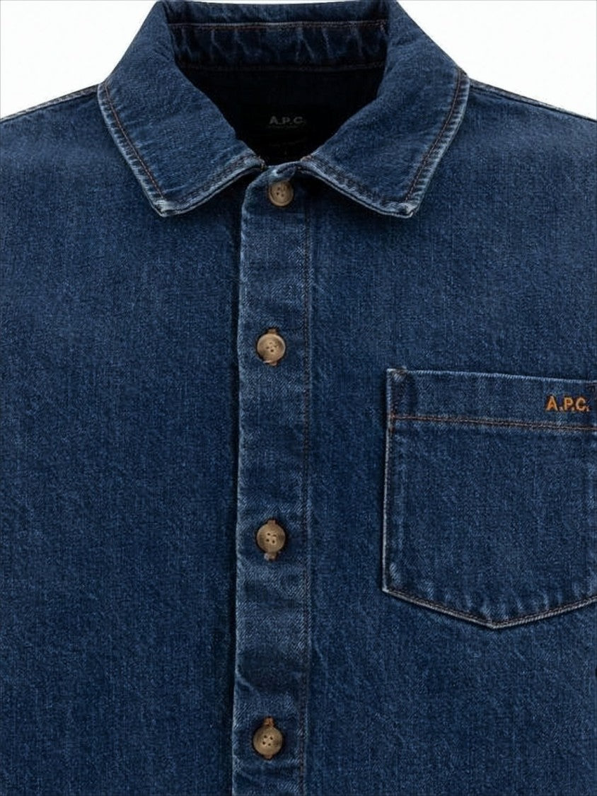 Deep Indigo Denim Shirt