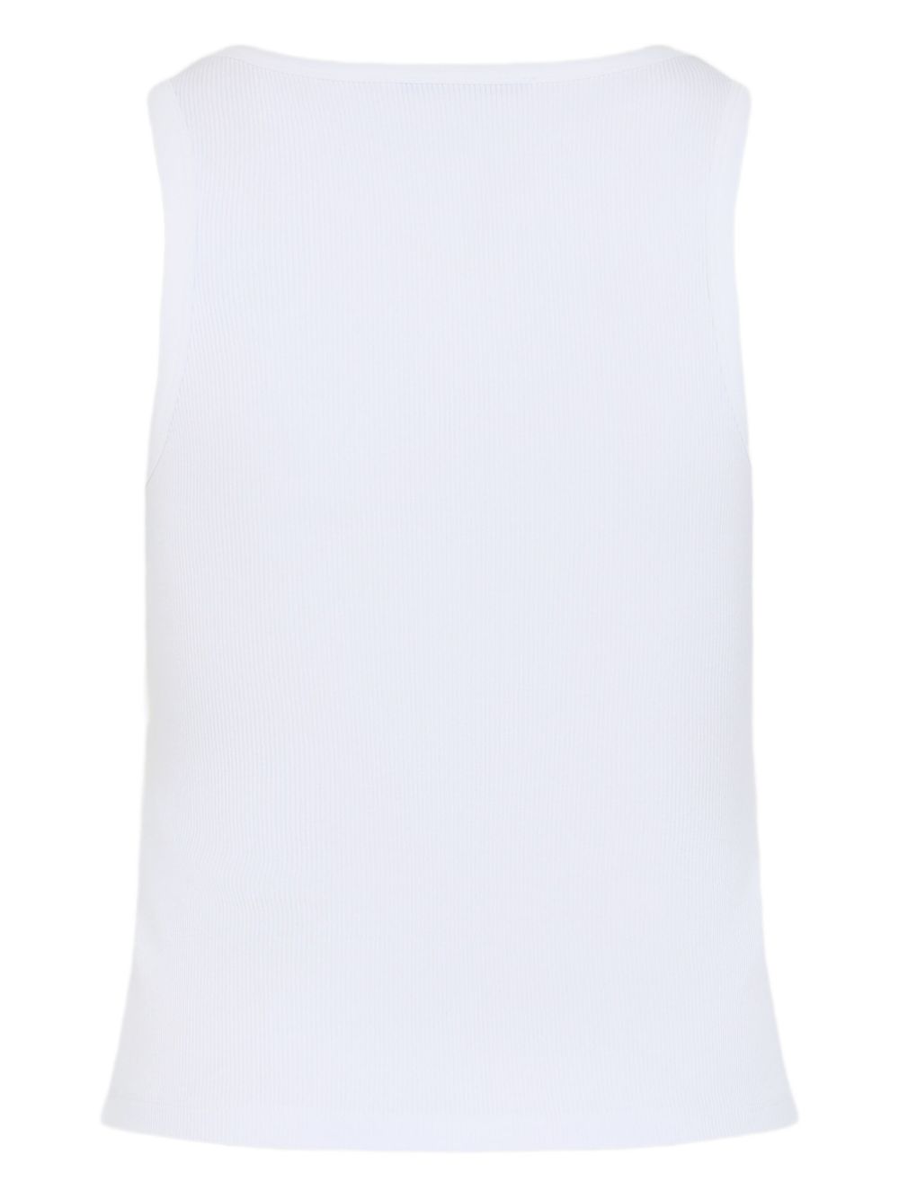 Ribbed Texture Sleeveless Top
