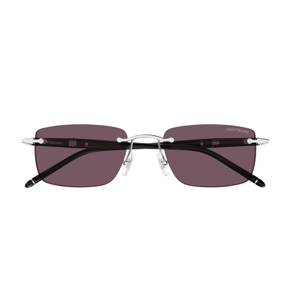 Mb0344S Linea Meisterstück Rimless Rectangular Eyewear