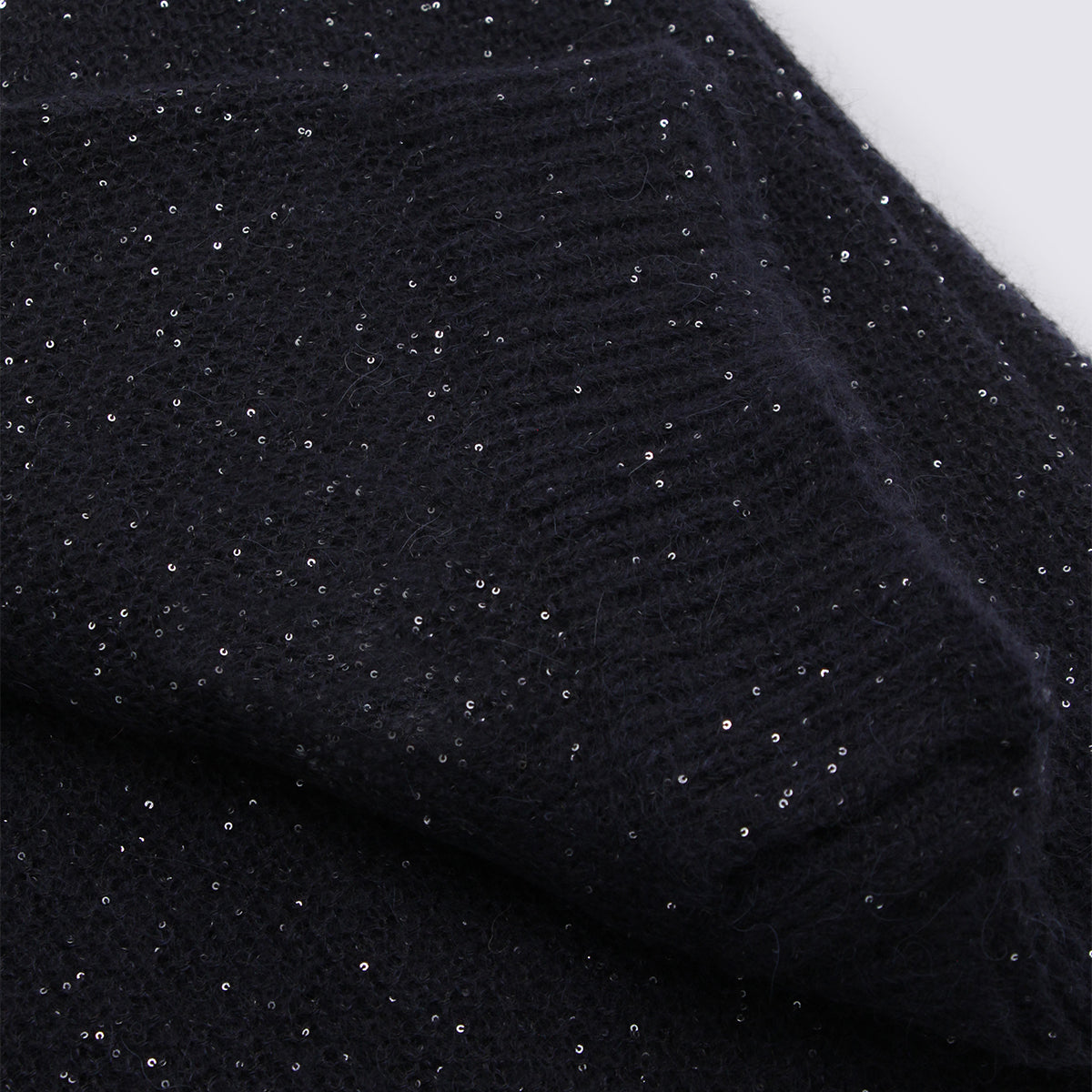 Navy Sparkling Scarf