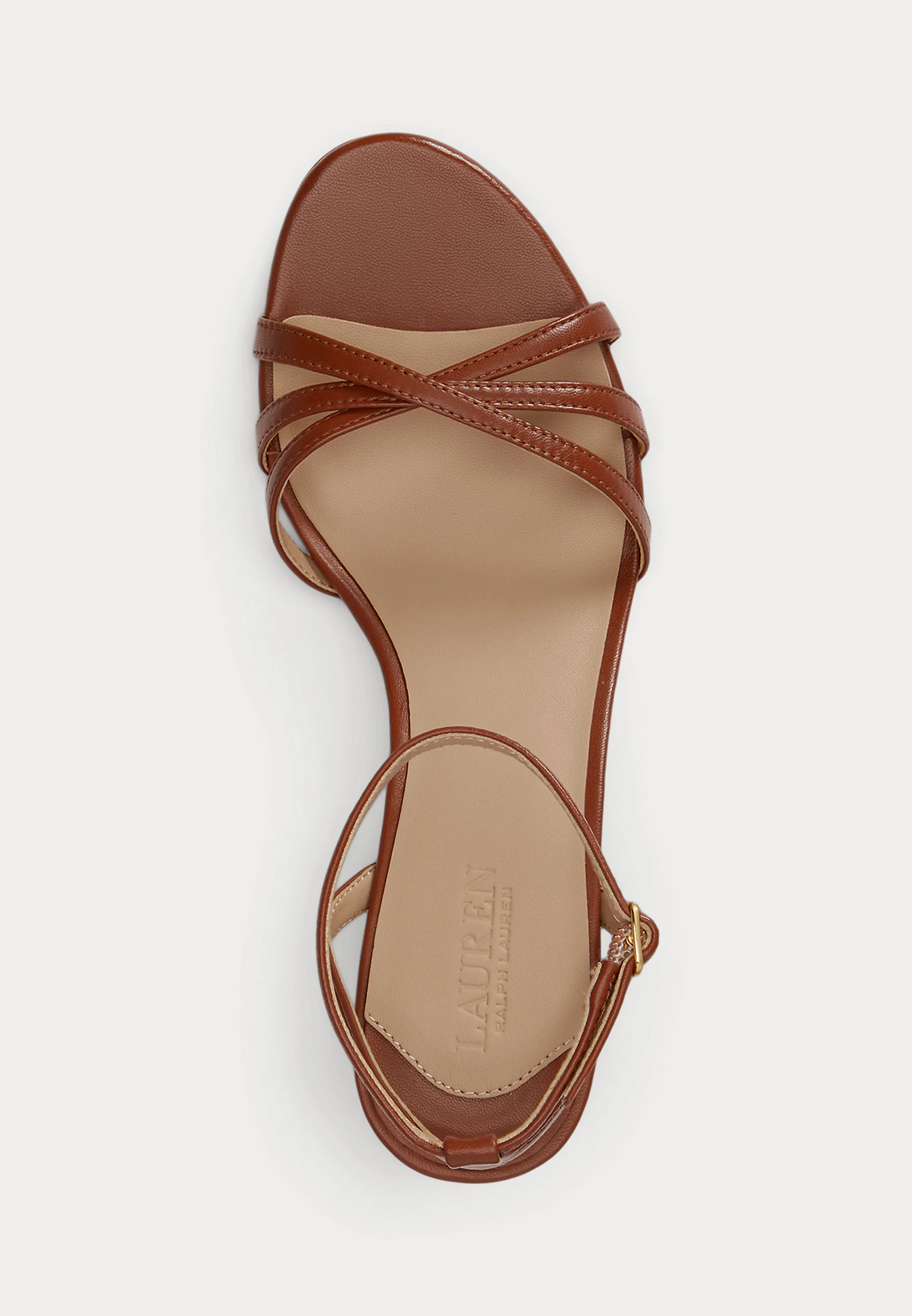 Crisscross Sandal with Slim Ankle Strap