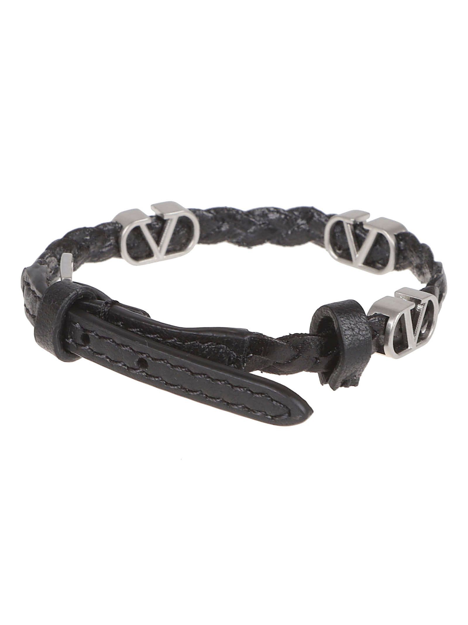 Braided Calf Leather Bracelet