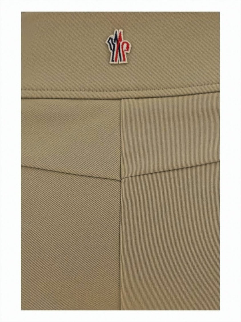 Tailored Brown Straight Pants