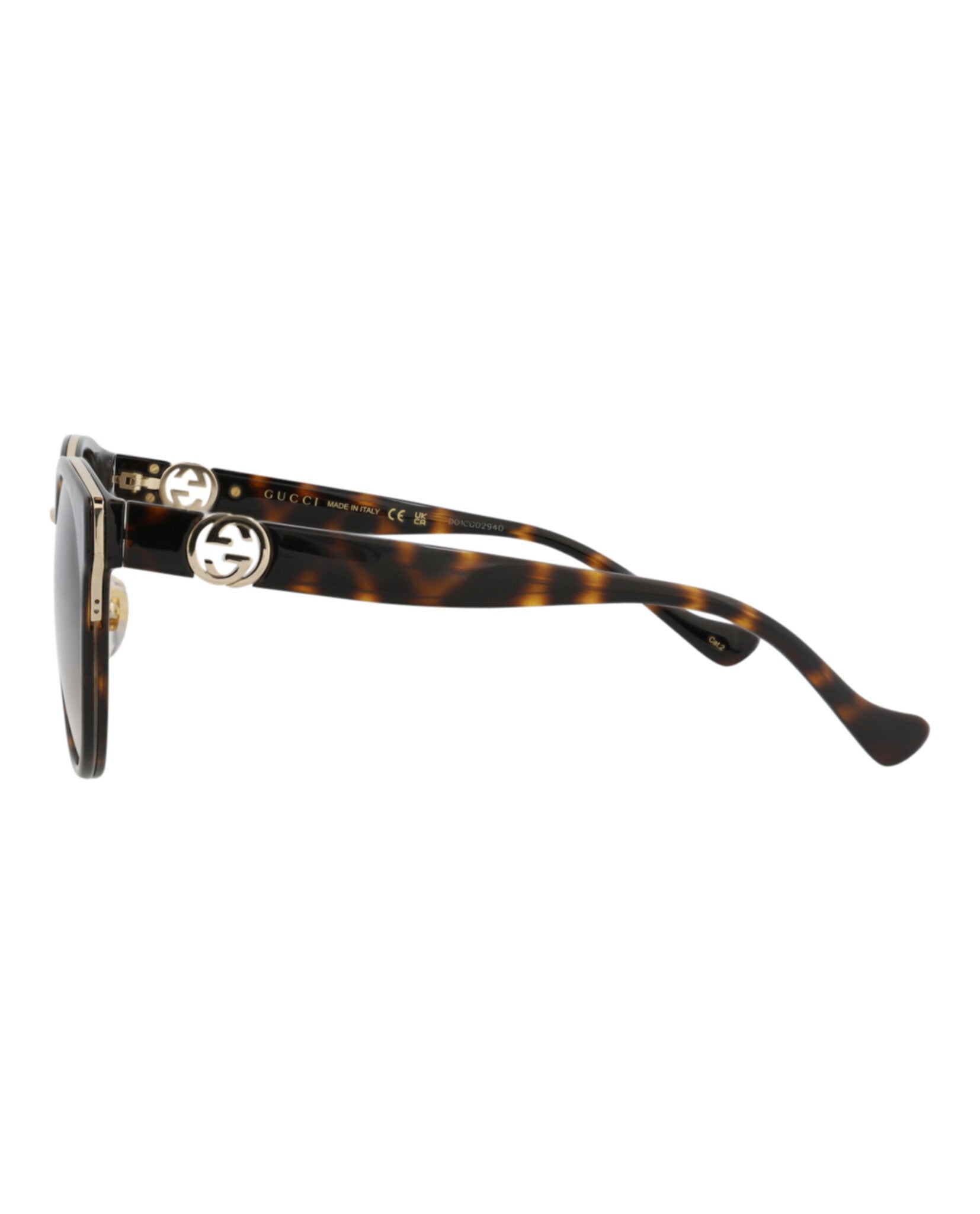 Round-Frame Injection Sunglasses