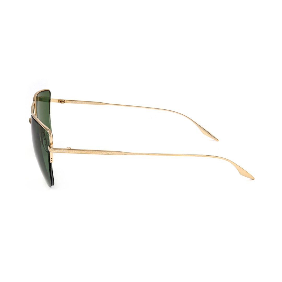 Bp0090 580sz Gold Metal Sunglasses with Double Bridge