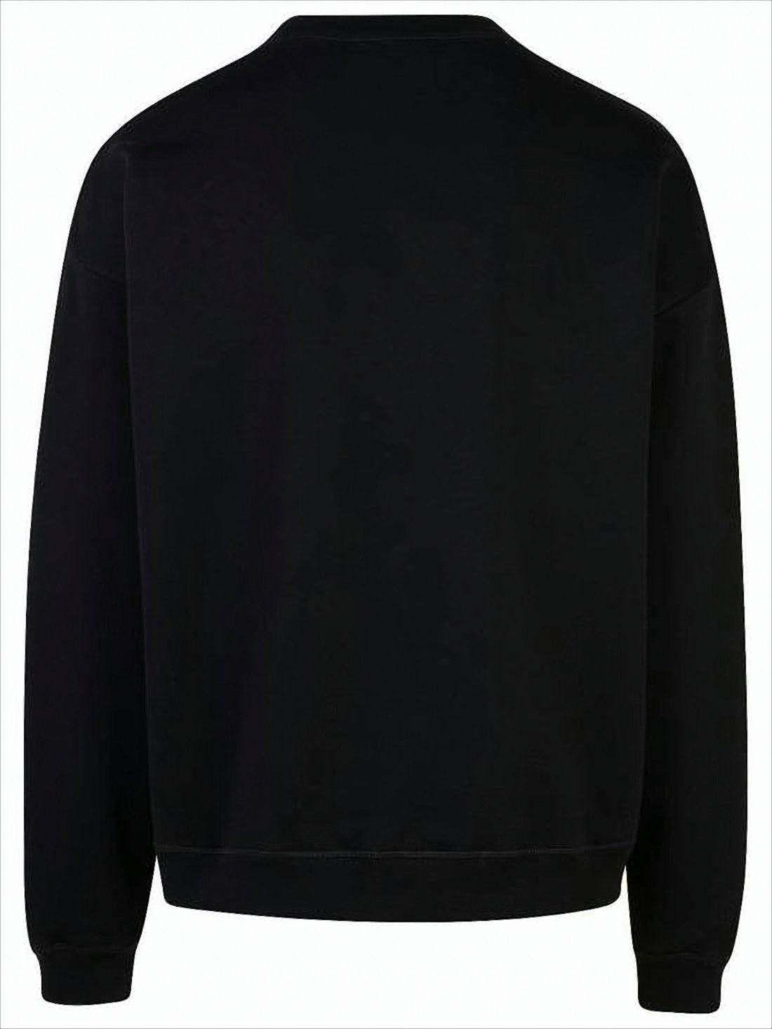 Long-Sleeve T-Shirt with Bold Graphic Print and Ribbed Cuffs