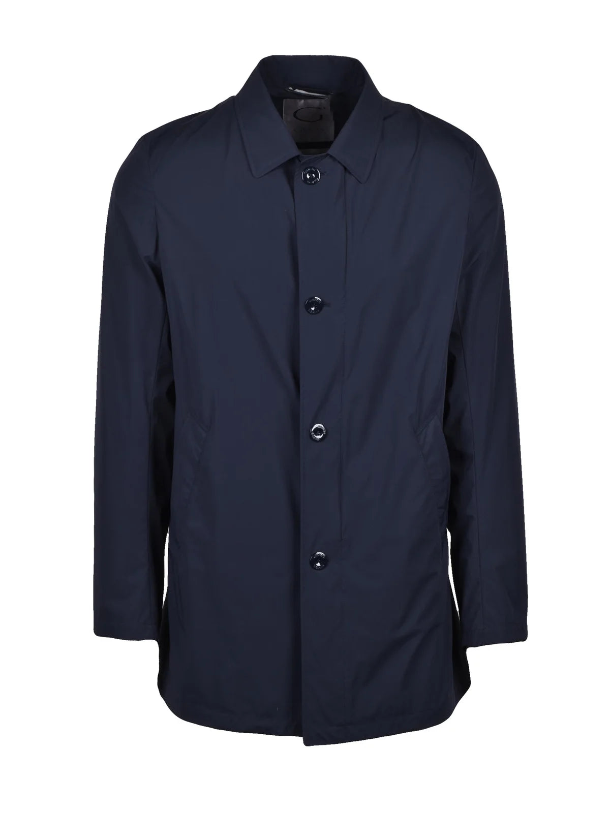 Nylon Spandex Short Trench Coat