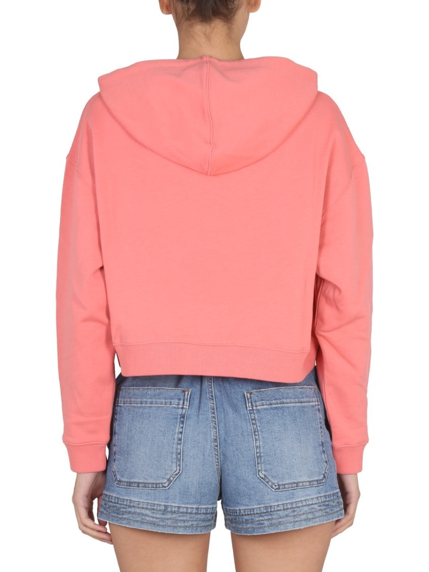 Sweatshirt With Logo Embroidery