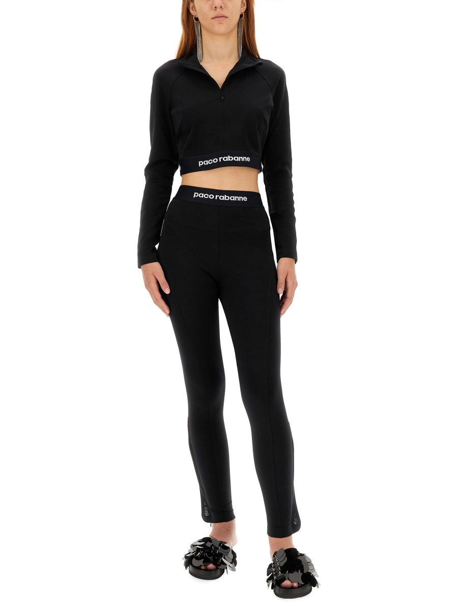 Slim Fit Logo Pants