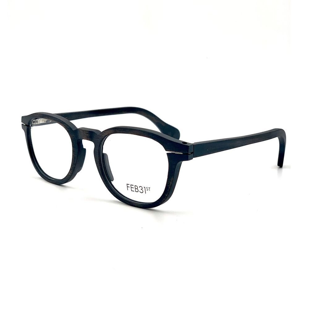 Garrett Marrone Round Wooden Sunglasses With Aesthetic