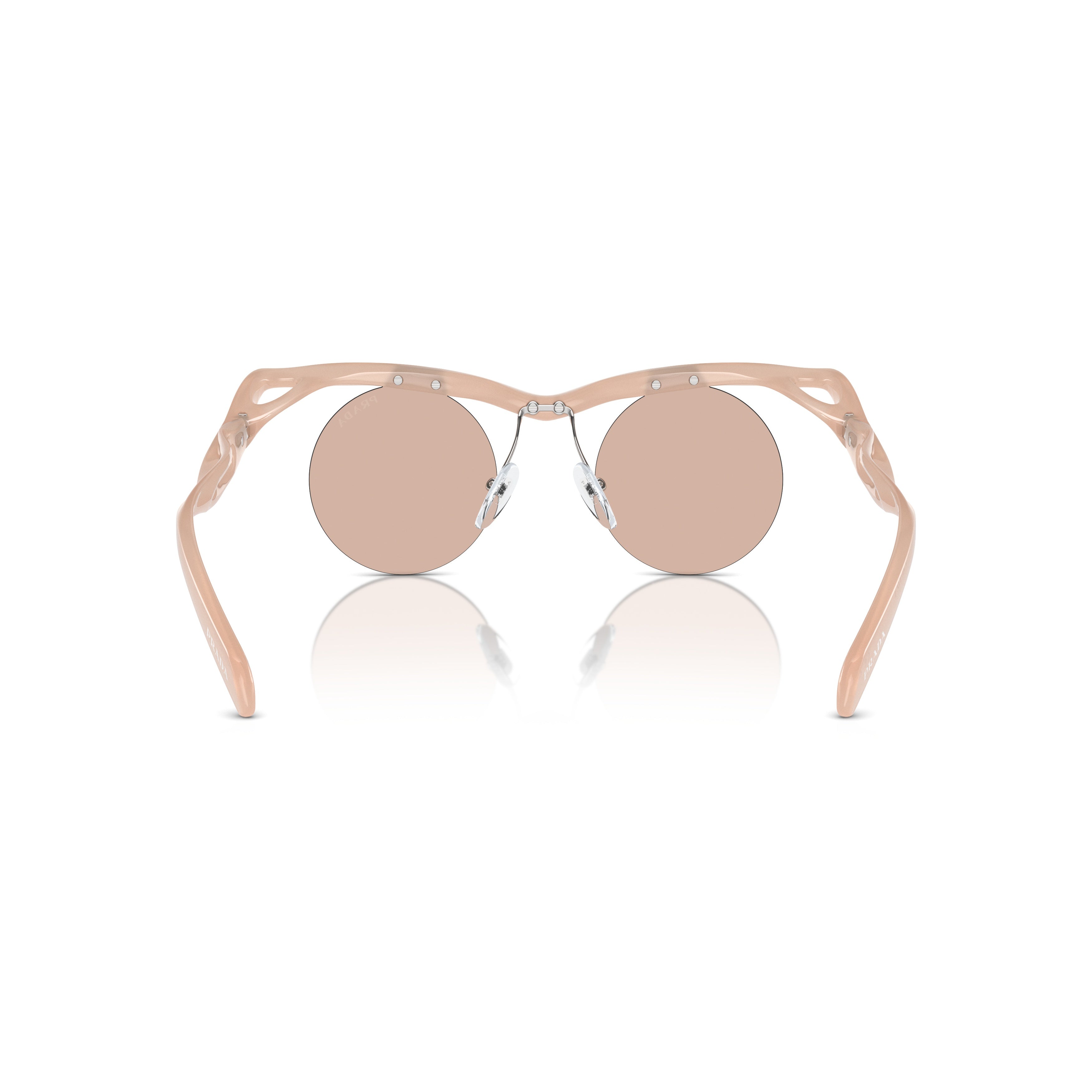 0pr A24s Translucent Wavy Acetate Sunglasses
