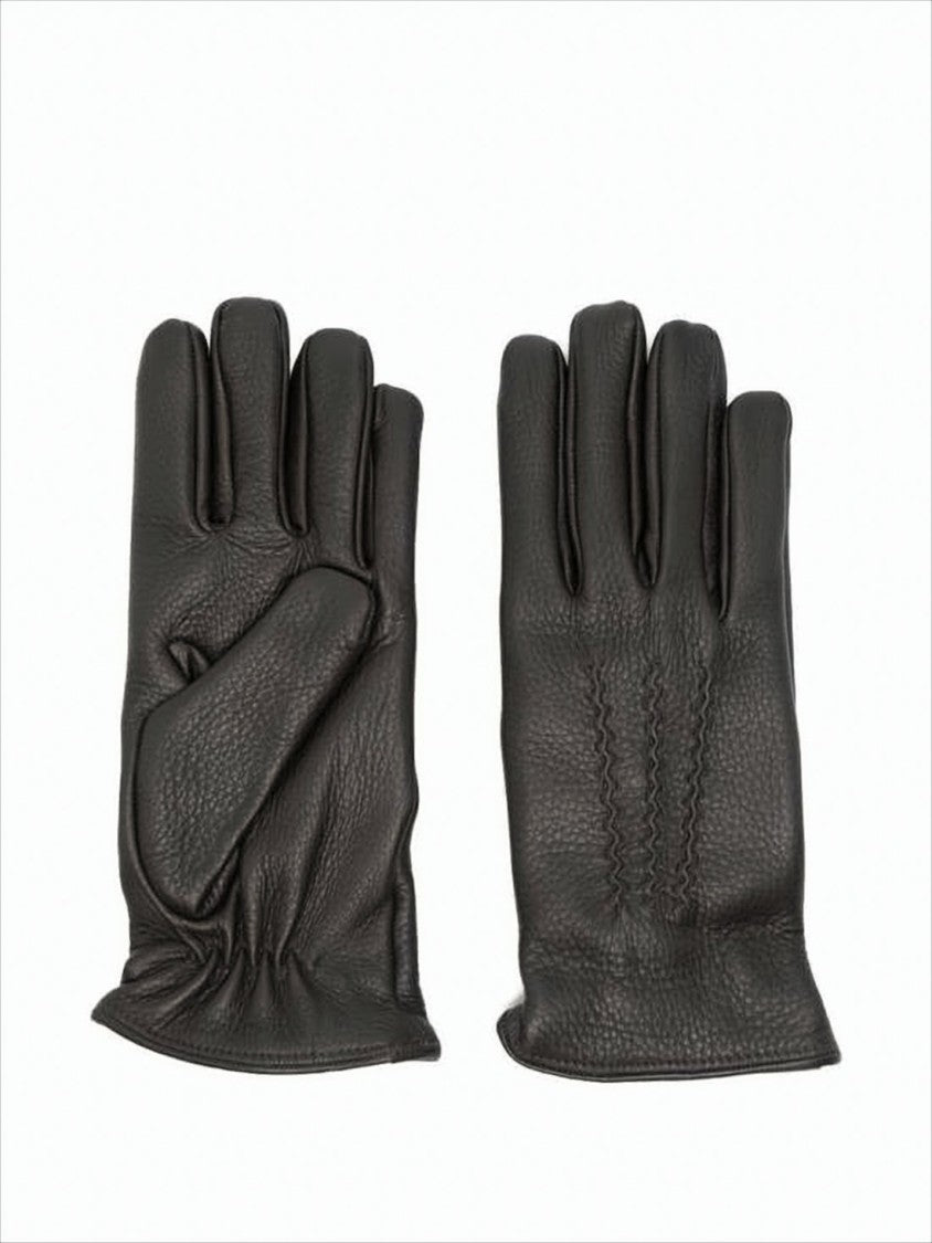 Deerskin Leather Gloves With Cashmere Lining