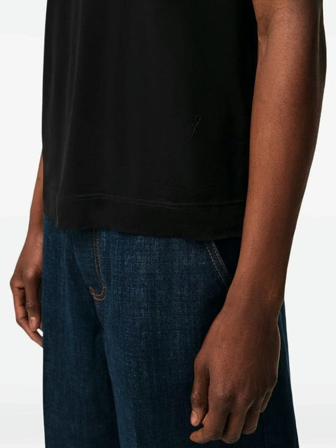 White Premium Cotton Slightly Boxy T-Shirt