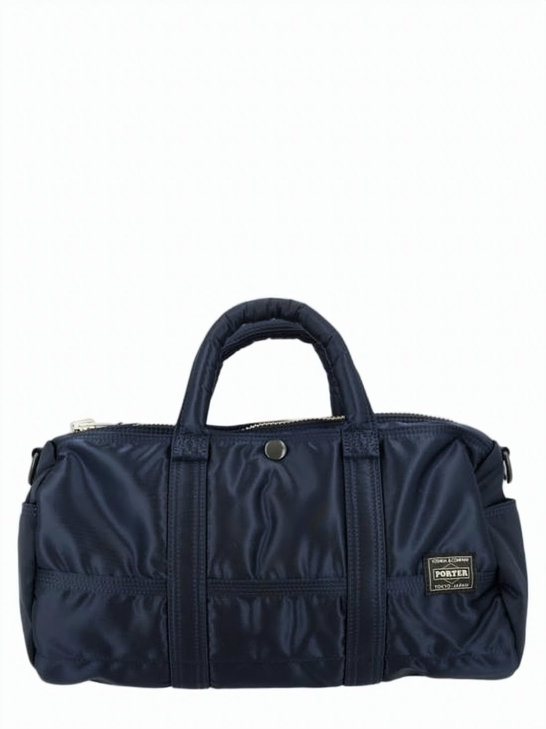Compact Nylon Bag with Glossy Finish