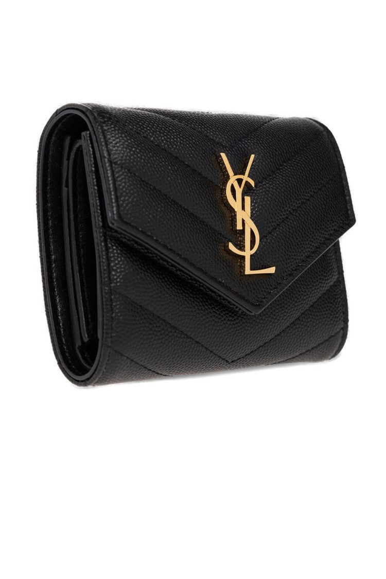 Textured Lambskin Card Wallet