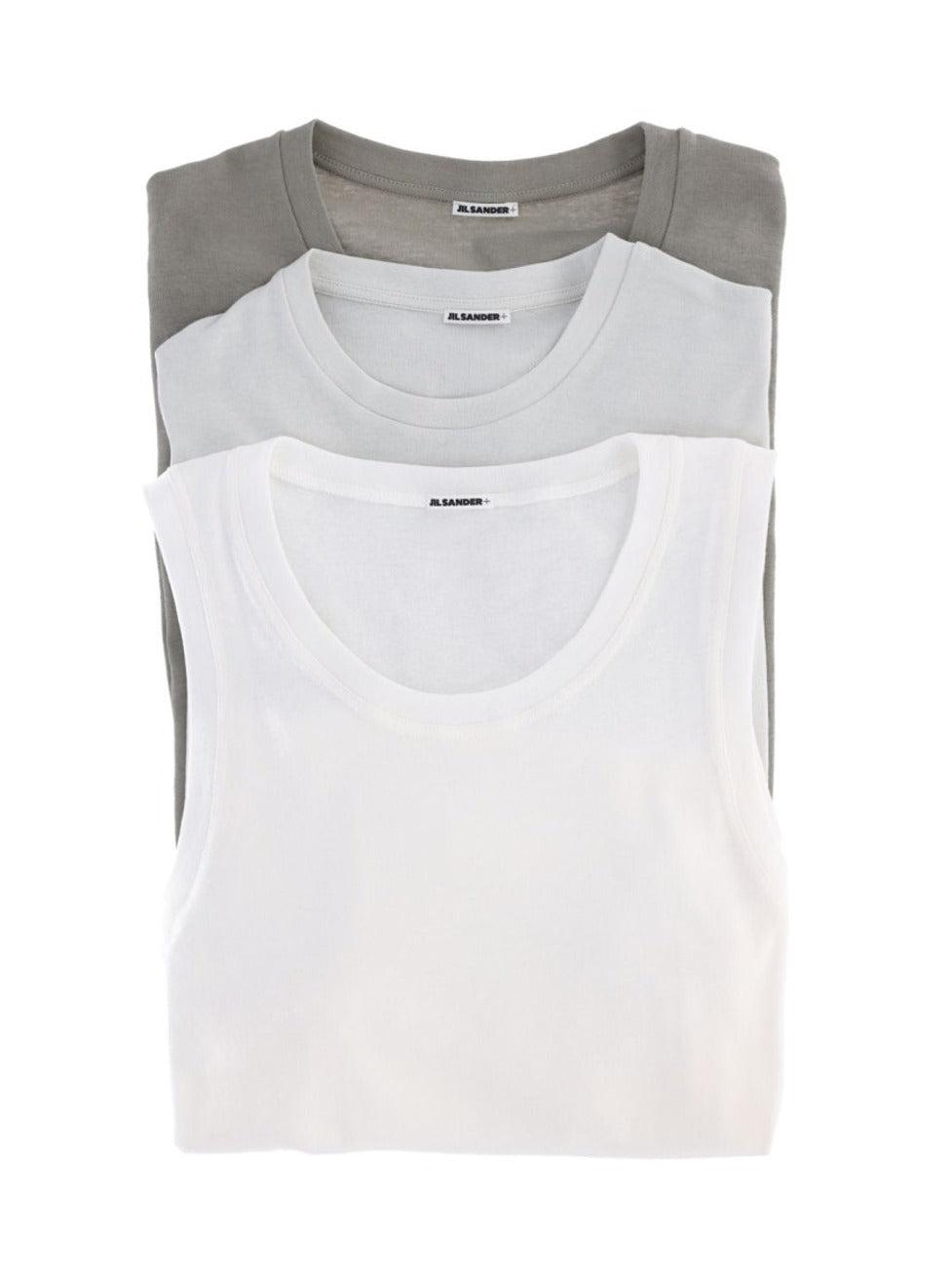 T-Shirt And Tank Set – Green/White