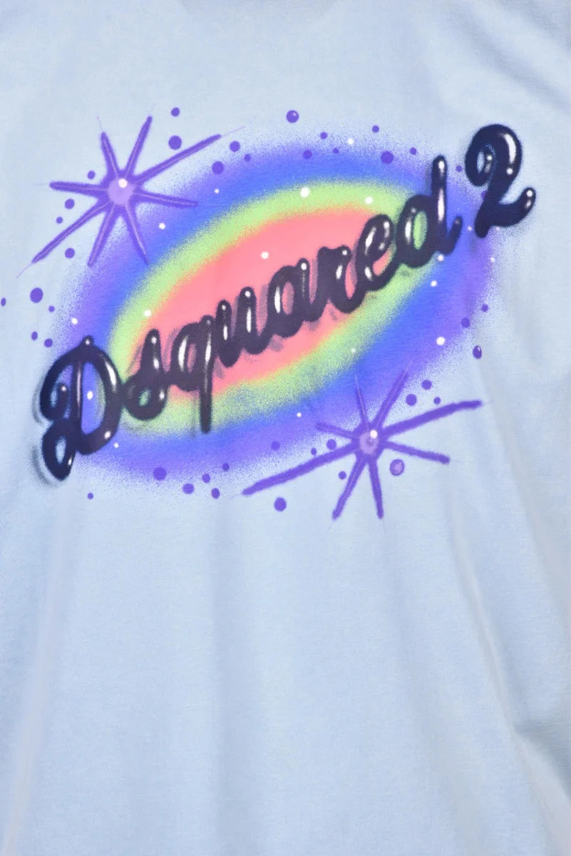 Cotton T-shirt - Light Blue