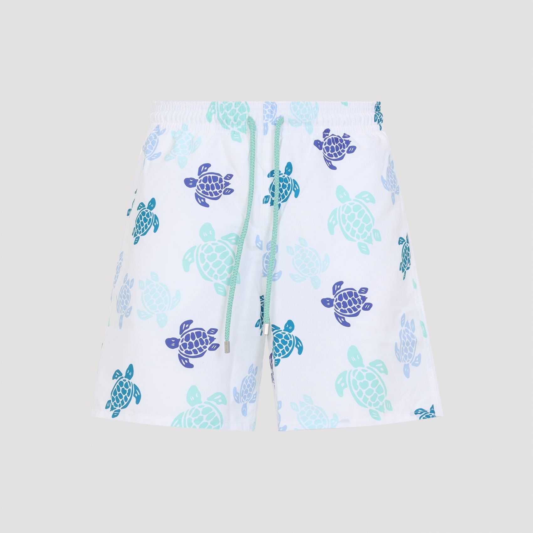 Swim Shorts with Sea Turtle Pattern