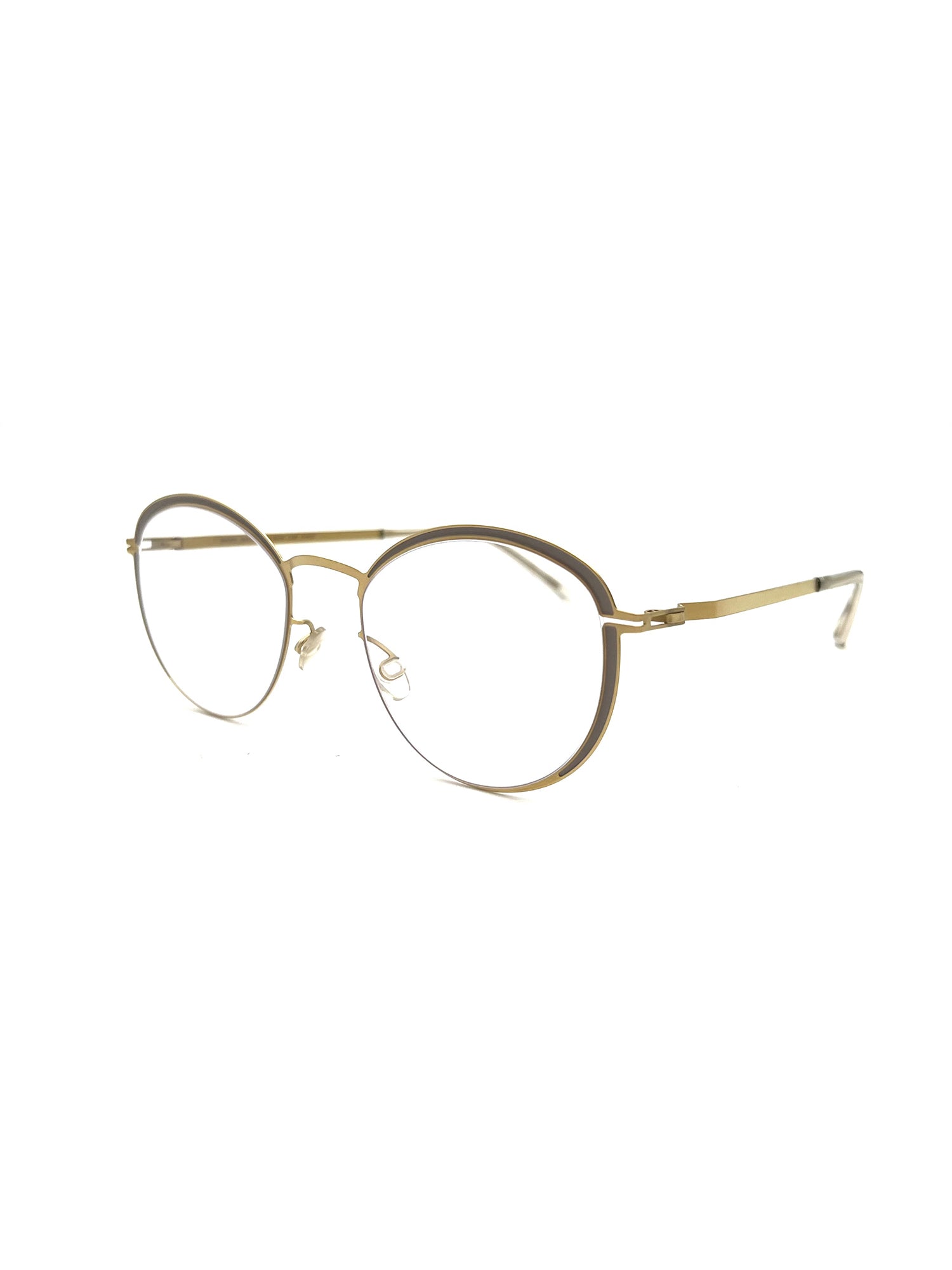 Rounded Aluminium Optical Frames with Metallic Finish