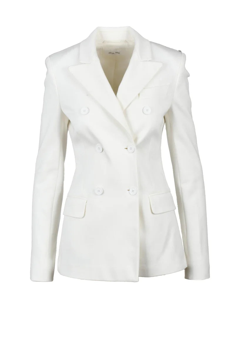 Double-Breasted Jacket - White