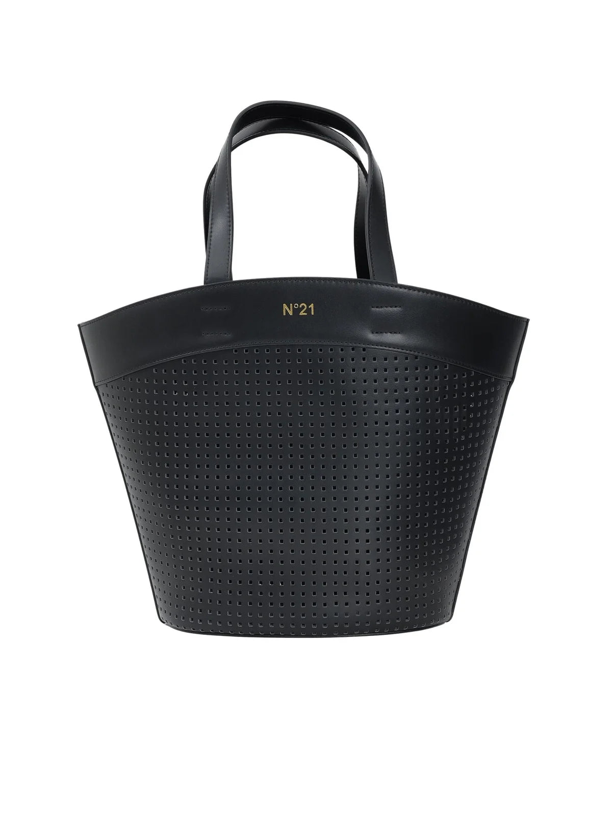 Perforated Handbag - Black