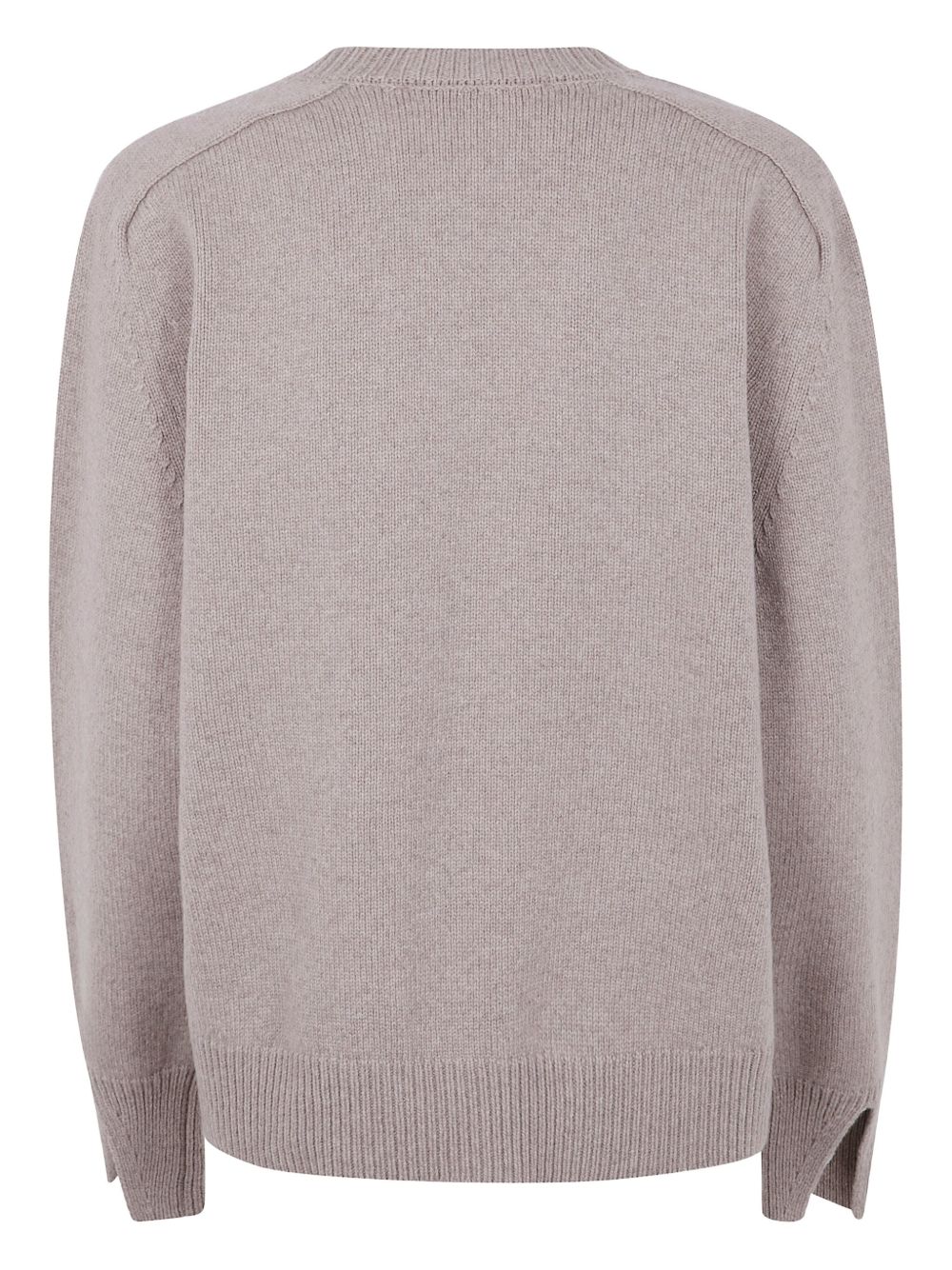 Relaxed Fit V-Neck Knitted Jumper