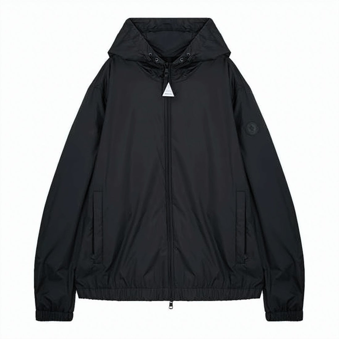 Streamlined Lightweight Jacket with Adjustable Hood