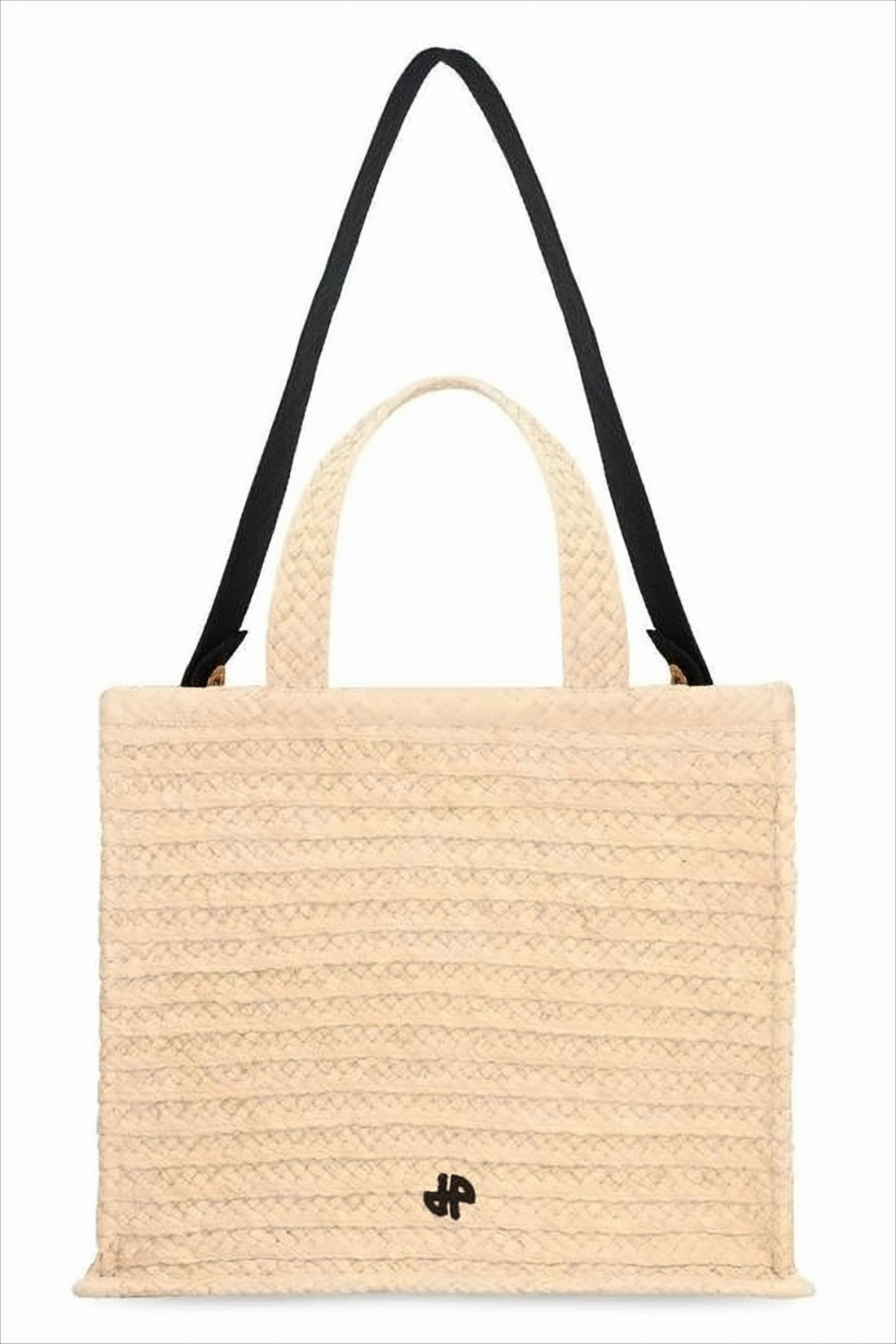 Braided Raffia Tote Bag