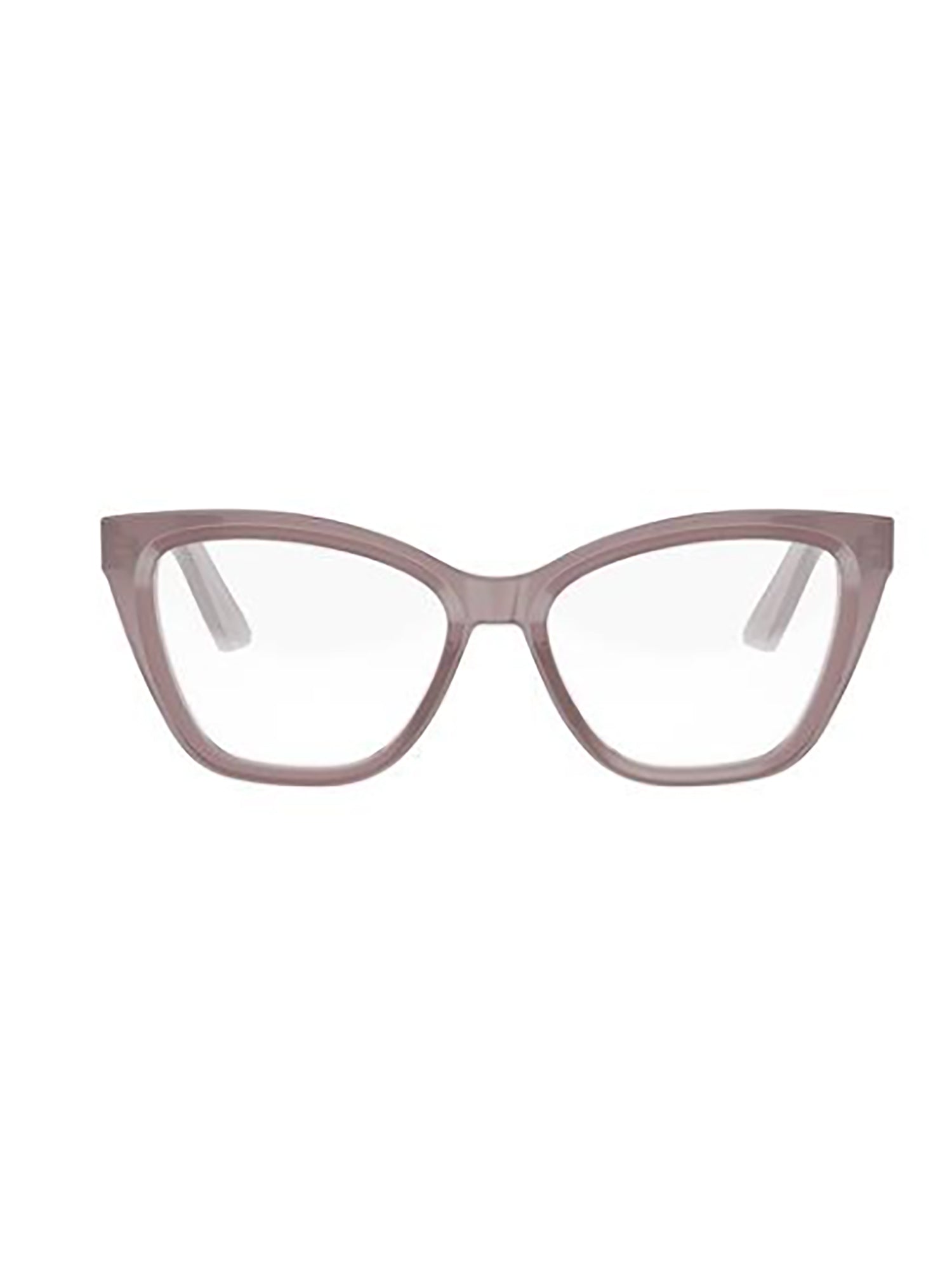 Translucent Mauve Cat-Eye Optical Frames