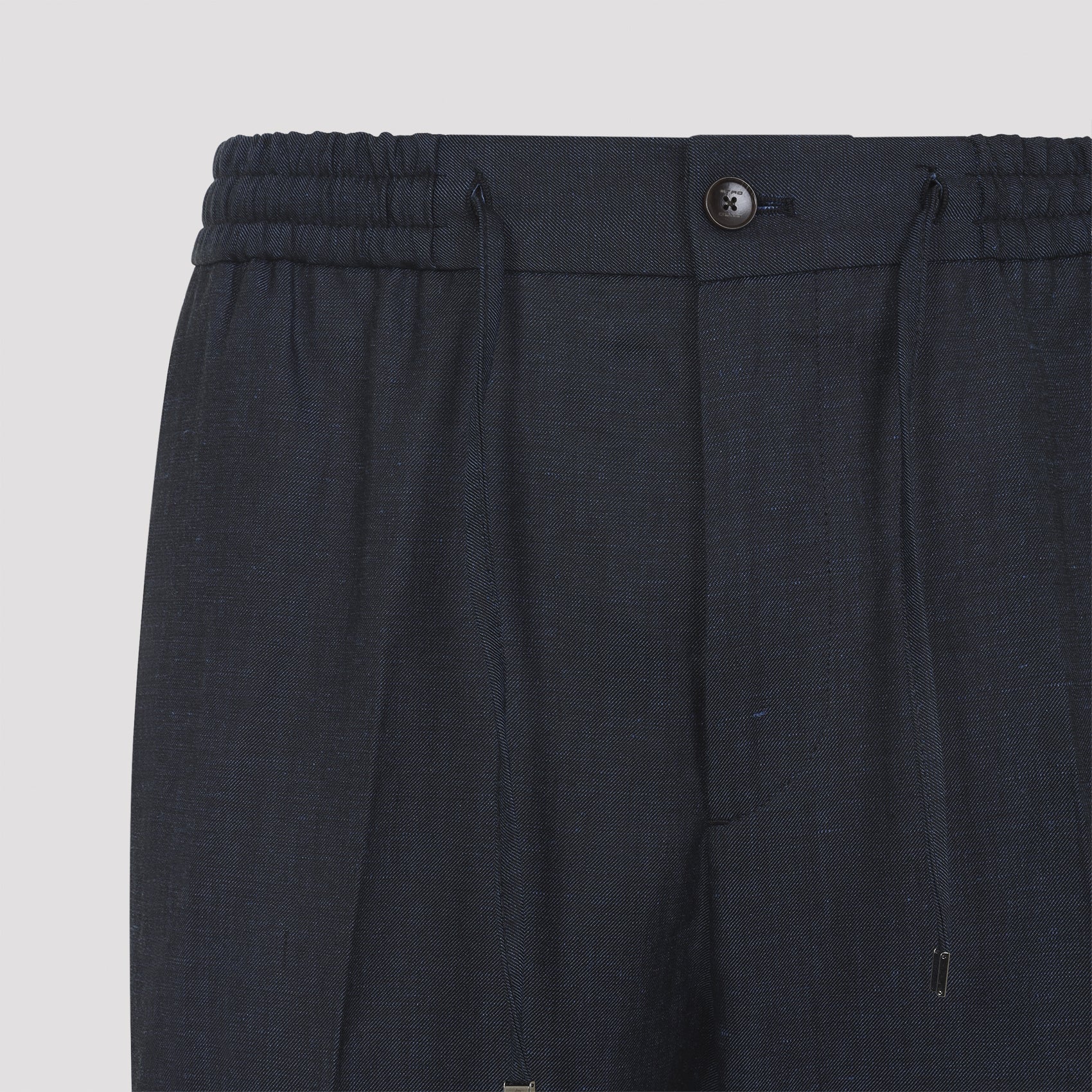 Straight-Leg Trousers With Tailored Fit