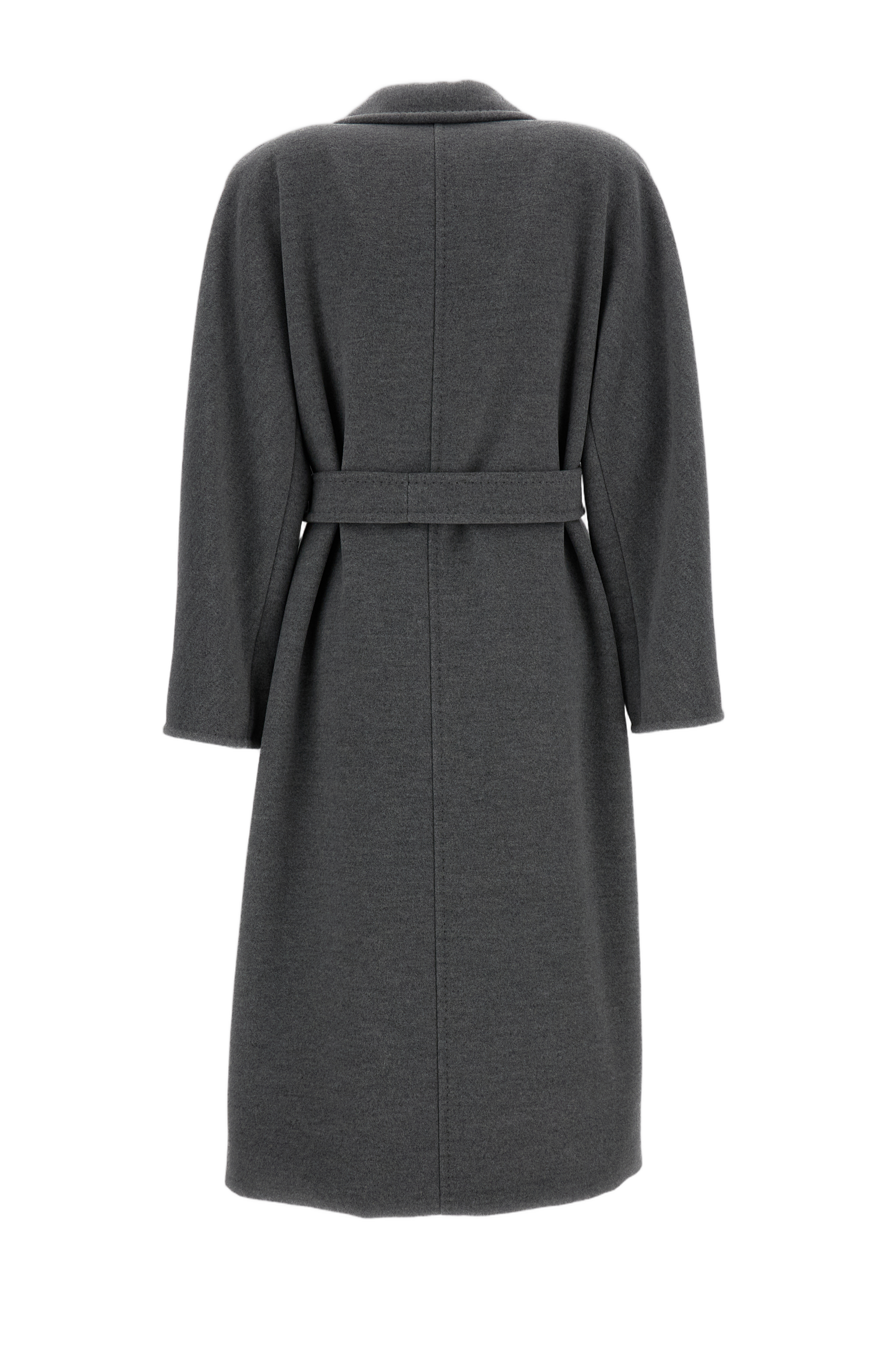 Grey Madame Wool and Cashmere Coat