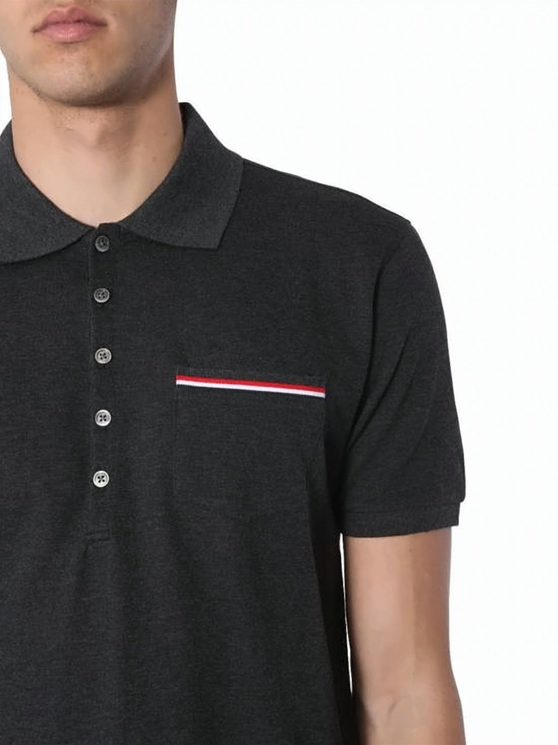 Short-Sleeved Polo Shirt With Classic Collar