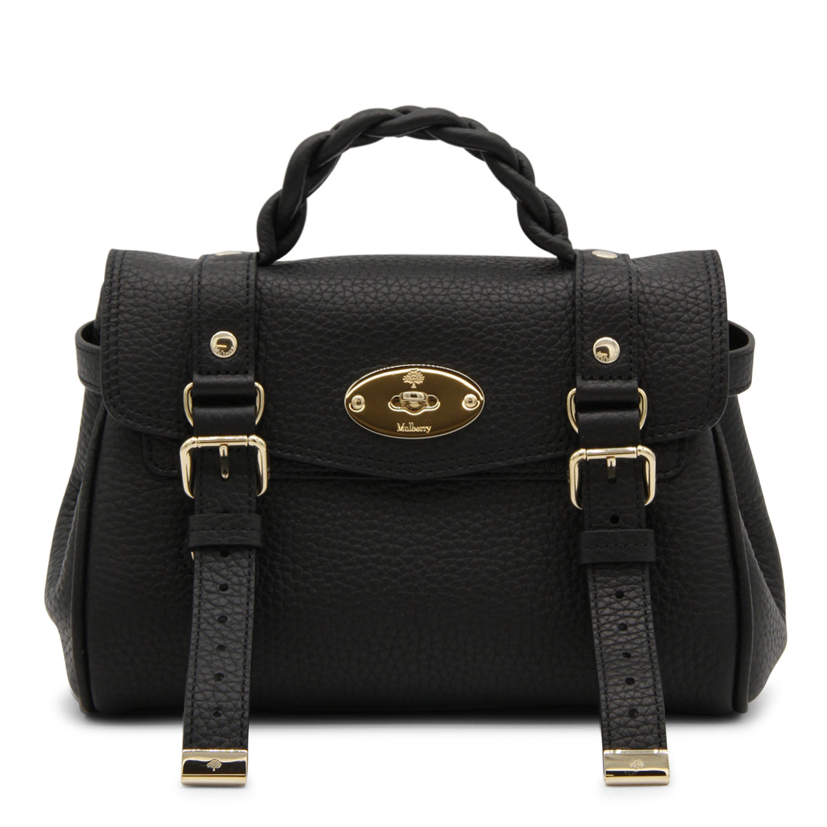 Mini Alexa Heavy Grain Top Handle Bag